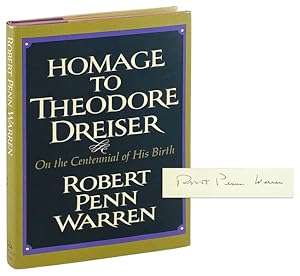 Homage to Theodore Dreiser: August 27, 1871 - December 28, 1945, On The Centennial Of His Birth [...