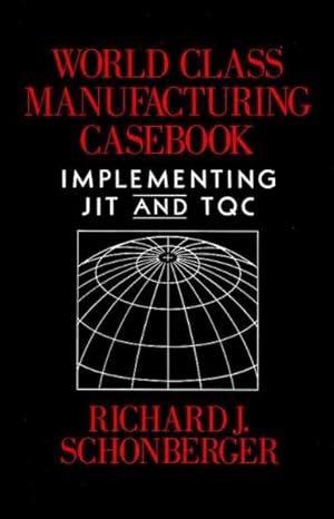 Immagine del venditore per World Class Manufacturing Casebook : Implementing Jit and Tqc venduto da GreatBookPrices