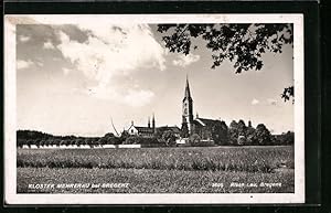 Seller image for Ansichtskarte Bregenz, Kloster Mehrerau von einem Feld aus gesehen for sale by Bartko-Reher