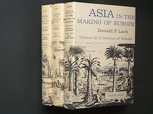 Seller image for Asia in the Making of Europe Volume II: A Century of Wonder Book One, Book Two, Book Three for sale by Bookworks [MWABA, IOBA]