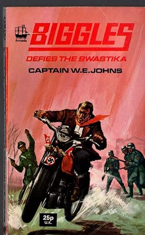 Image du vendeur pour BIGGLES DEFIES THE SWASTIKA mis en vente par Mr.G.D.Price