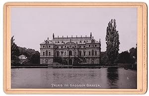 Imagen del vendedor de Fotografie Rmmler, Jonas, Dresde, Ansicht Dresden, Partie am Palais im grossen Garten a la venta por Bartko-Reher