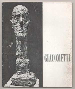 Seller image for Alberto Giacometti: A Loan Exhibition for sale by Jeff Hirsch Books, ABAA