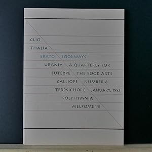 Bookways, a Quarterly Journal of Book Arts #6