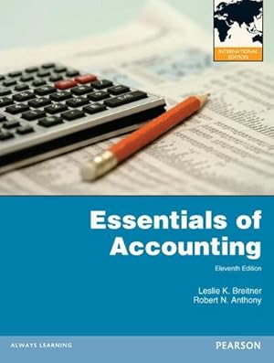 Seller image for Essentials of Accounting : International Edition for sale by AHA-BUCH GmbH