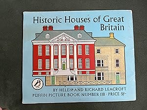 Bild des Verkufers fr Historic Houses of Great Britain Puffin Picture Book Number 118 zum Verkauf von Antiquariaat Digitalis
