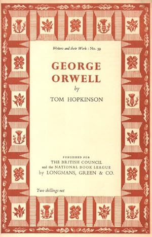 George Orwell Writers an their work : No. 39