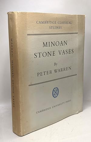 Minoan stone vases / Cambridge classical studies
