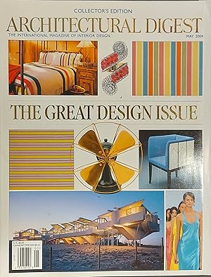 Architectural Digest Magazine Vol.65, No.5 May 2004