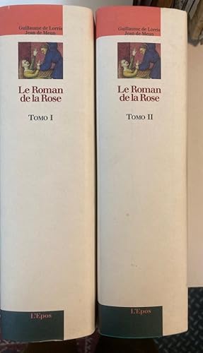 Bild des Verkufers fr Le Roman de la Rose. Versione Italiana a Fronte di Gina D'Angelo Matassa. Introduzione do Luciano Formisano. Two Volumes. zum Verkauf von Plurabelle Books Ltd