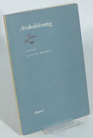 Seller image for Avskedsvning. Dikter. for sale by Patrik Andersson, Antikvariat.