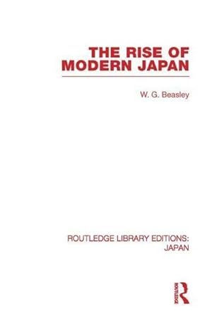 Bild des Verkufers fr The Rise of Modern Japan zum Verkauf von AHA-BUCH GmbH