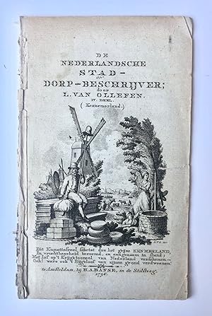 [Original edition Ollefen, Kennemerland 1796] De Nederlandsche Stad- en Dorps-beschrijver; door L...