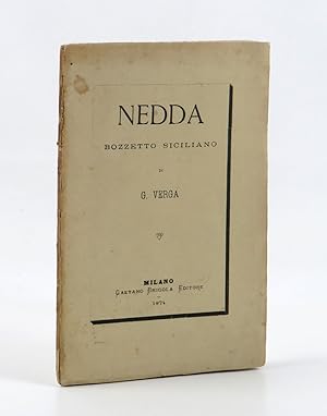 Immagine del venditore per Nedda. Bozzetto siciliano di G. Verga venduto da Libreria Antiquaria Pontremoli SRL