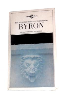 Seller image for The Selected Poetry and Prose of Byron for sale by World of Rare Books