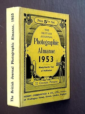 Seller image for The British Journal Photographic Almanac and Photographers Daily Companion, 1953 for sale by Tony Hutchinson