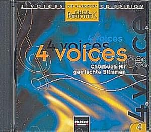 Bild des Verkufers fr 4 voices - CD Edition. Die klingende Chorbibliothek. CD 4. 1 zum Verkauf von AHA-BUCH GmbH