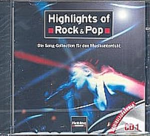 Bild des Verkufers fr Highlights of Rock & Pop. AudioCD 1 zum Verkauf von AHA-BUCH GmbH