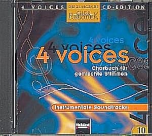 Bild des Verkufers fr 4 voices - CD Edition. Die klingende Chorbibliothek. CD 10. zum Verkauf von AHA-BUCH GmbH