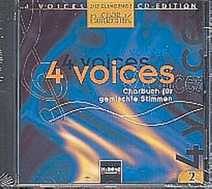 Bild des Verkufers fr 4 voices - CD Edition. Die klingende Chorbibliothek. CD 2. 1 zum Verkauf von AHA-BUCH GmbH