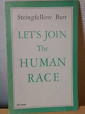 Let's Join the Human Race.