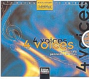 Bild des Verkufers fr 4 voices, CD-Edition, 10 Audio-CDs, 10 Audio-CD : Die klingende Chorbibliothek. Chorbuch fr gemischte Stimmen zum Verkauf von AHA-BUCH GmbH