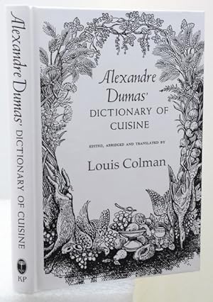 DICTIONARY OF CUISINE. Edited by Louis Colman.