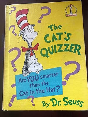 Seller image for THE CAT'S QUIZZER Are You Smarter Than The Cat in the Hat? for sale by Masons' Books