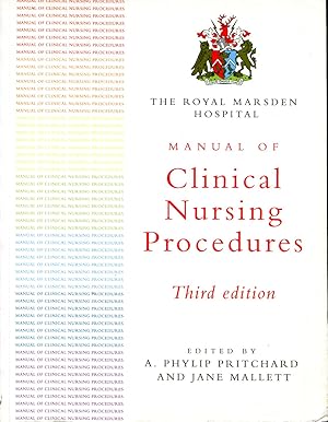 Imagen del vendedor de The Royal Marsden Hospital : Manual of Clinical Nursing Procedures a la venta por Godley Books