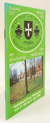 Szulowe 1217. Sülstorf 1992. 775 Jahre Sülstorf in Mecklenburg. Gedenkschrift zur Festwoche vom 2...