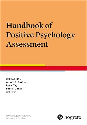 Bild des Verkufers fr Handbook of Positive Psychology Assessment zum Verkauf von moluna