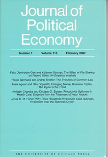 Journal of Political Economy Vol. 115, No. 1 February 2007