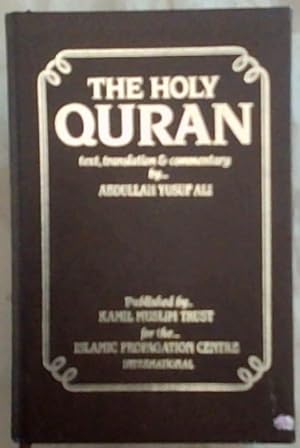 The Holy Qur'an - Translation and Commentary