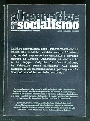 Bild des Verkufers fr Alternative per il socialismo n. 13/aprile-luglio 2010 zum Verkauf von Librodifaccia