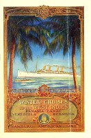Imagen del vendedor de Brochure/booklet Winter Cruises to the West-Indies Panama Canal Venezuela Bermuda a la venta por nautiek