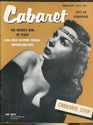 Seller image for CABARET: The Adult Entertainment Magazine-February, 1956 for sale by Dearly Departed Books