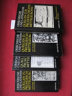 Griechische und lateinische Quellen zur Frühgeschichte Mitteleuropas bis zur Mitte des 1. Jahrtau...
