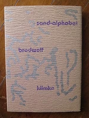 Seller image for sand-alphabet. for sale by Buch + Kunst + hommagerie Sabine Koitka