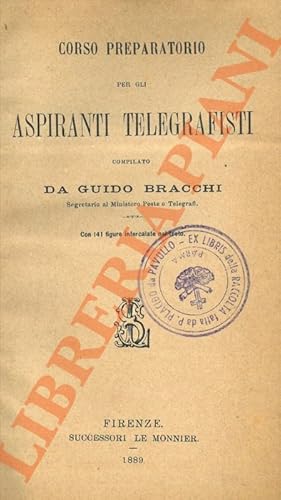 Corso preparatorio per gli aspiranti telegrafisti.