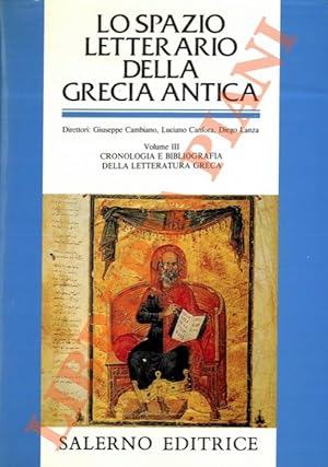 Image du vendeur pour Lo spazio letterario della Grecia antica. mis en vente par Libreria Piani