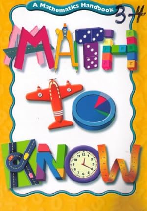 Seller image for Math to Know: A Mathematics Handbook for sale by Reliant Bookstore