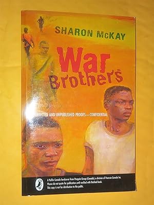 Seller image for War Brothers - uncorrected an unpublished proofs - confidential for sale by Livresse