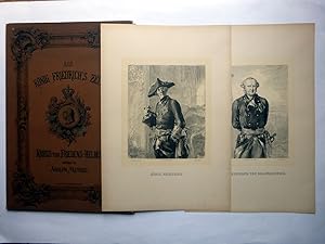 Aus König Friedrich's Zeit. Kriegs- und Friedens-Helden gezeichnet von Adolph Menzel. In Holz ges...