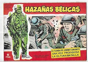 Hazañas Bélicas serie Roja Nº 41 Toray 1958 La Tumba de Johnny Comando