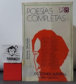 Imagen del vendedor de Poesías completas a la venta por MONKEY LIBROS
