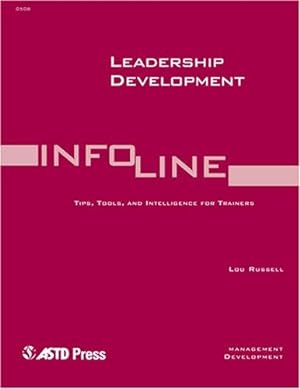 Imagen del vendedor de Leadership Development (Infoline ASTD) a la venta por WeBuyBooks