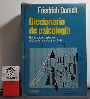 Imagen del vendedor de Diccionario de Psicologa a la venta por MONKEY LIBROS