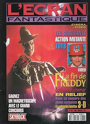 Imagen del vendedor de L'cran Fantastique n 132 Mai 1993 a la venta por PRISCA