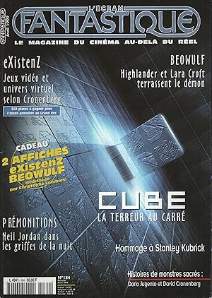 Bild des Verkufers fr L'cran Fantastique n 184 Avril 1999 zum Verkauf von PRISCA