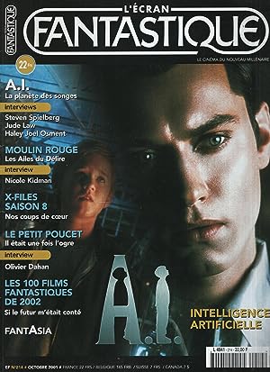 Immagine del venditore per L'cran Fantastique n 214 Octobre 2001 venduto da PRISCA